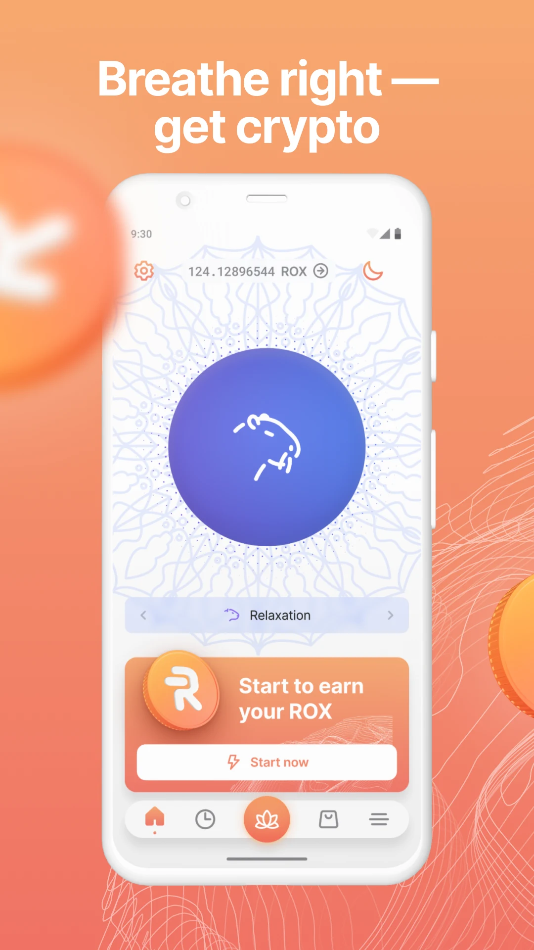 Robox Relax - Breathe & Earn screenshot