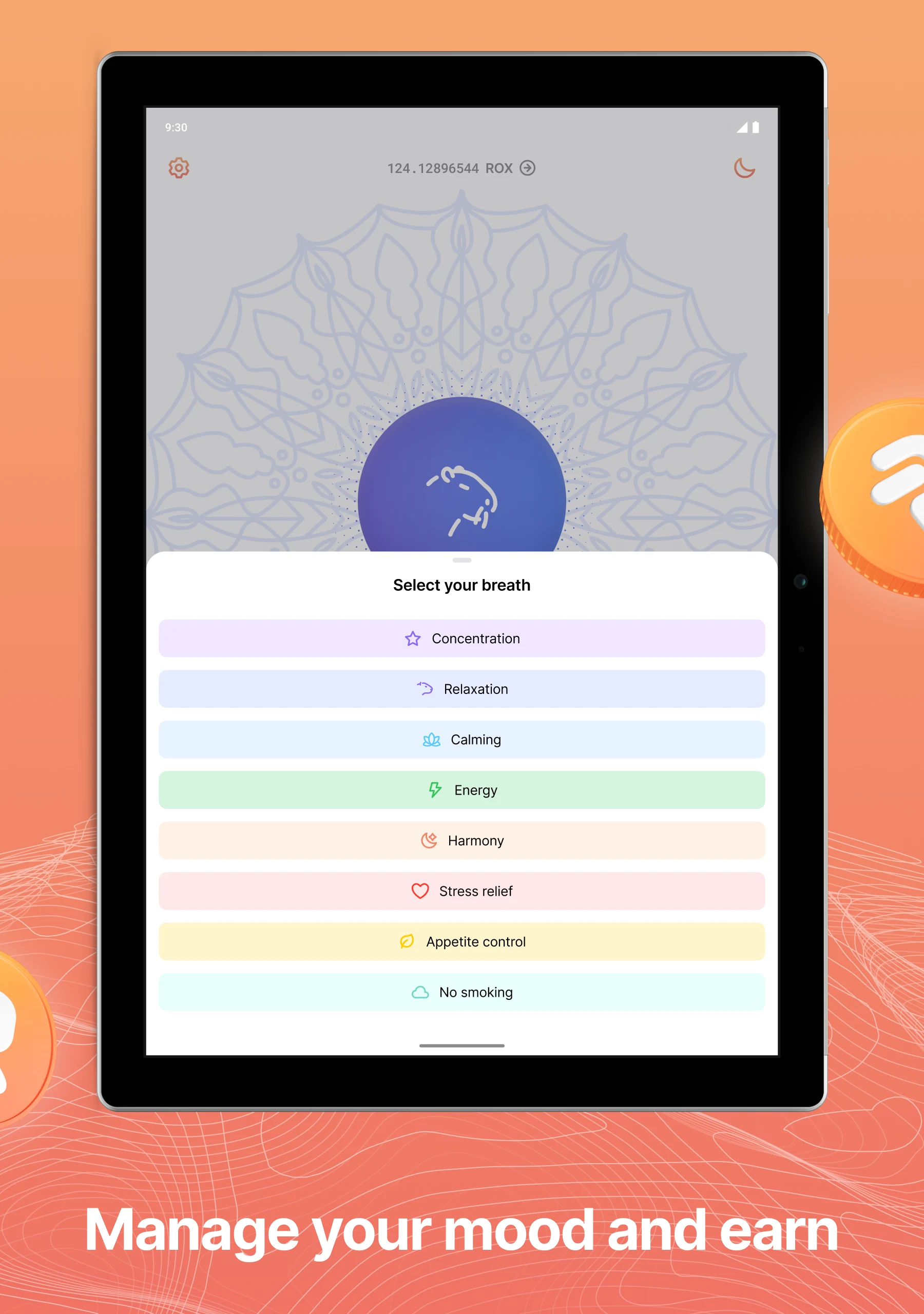 Robox Relax - Breathe & Earn screenshot