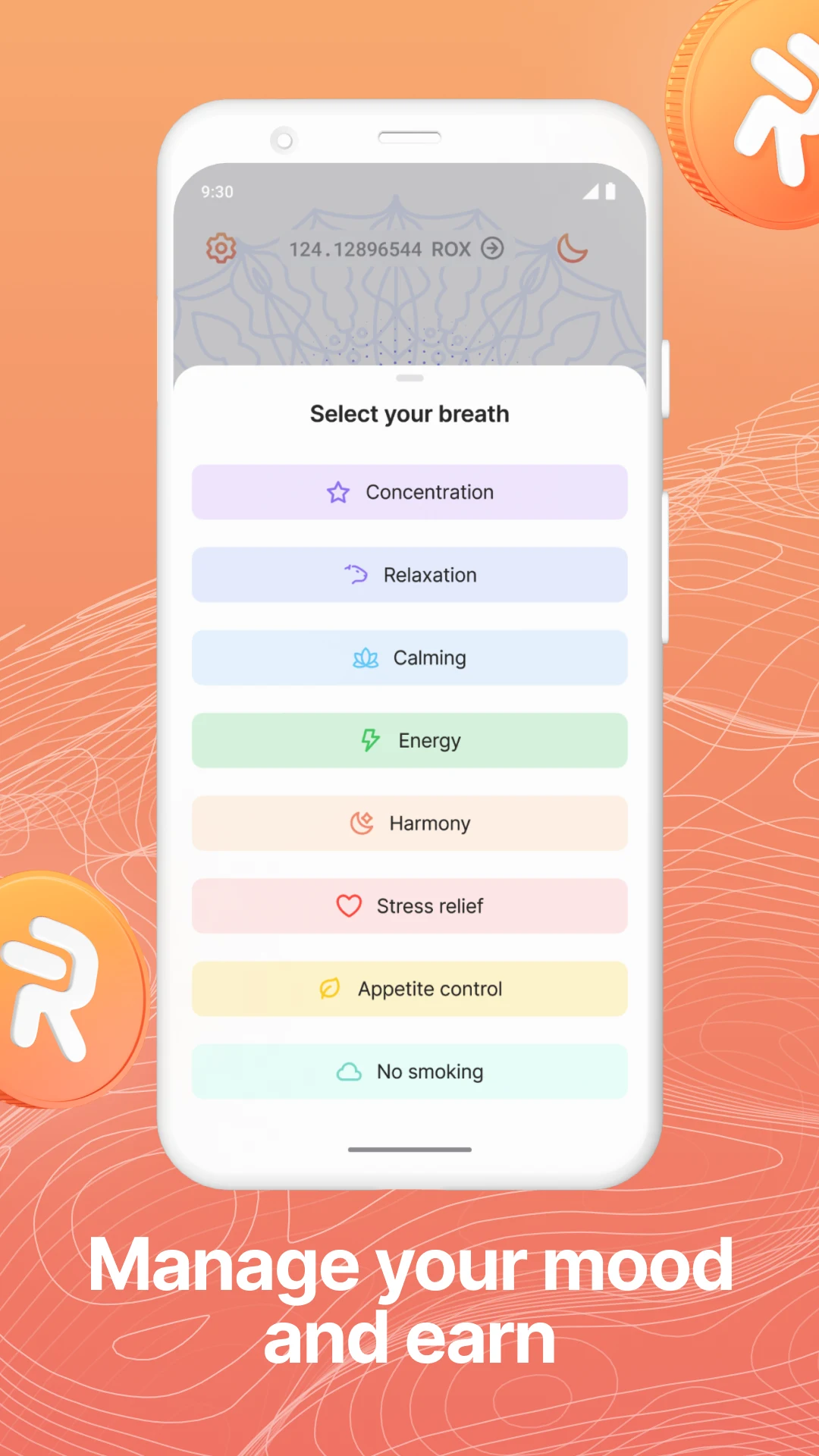 Robox Relax - Breathe & Earn screenshot