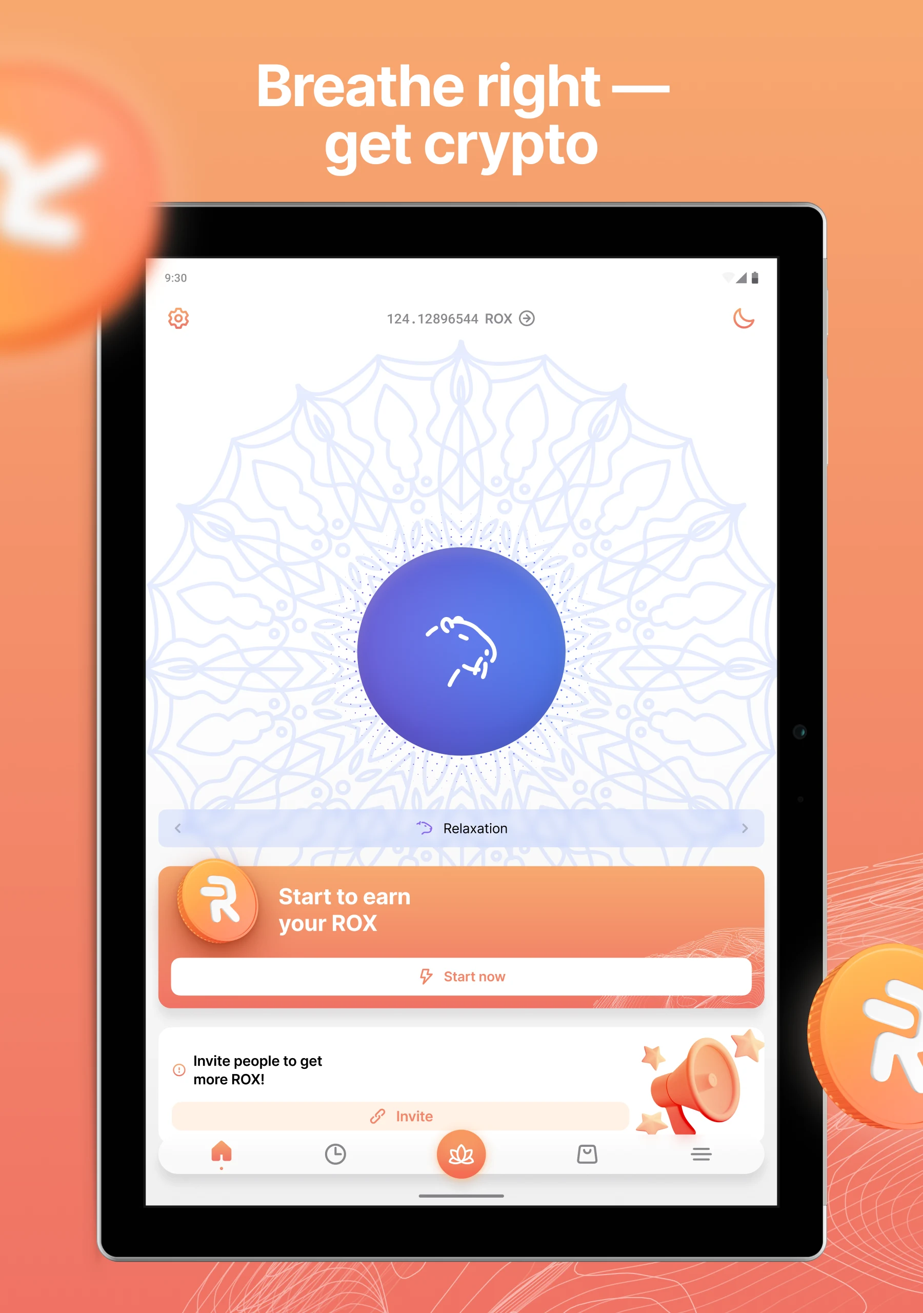 Robox Relax - Breathe & Earn screenshot
